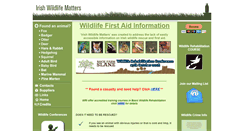 Desktop Screenshot of irishwildlifematters.ie